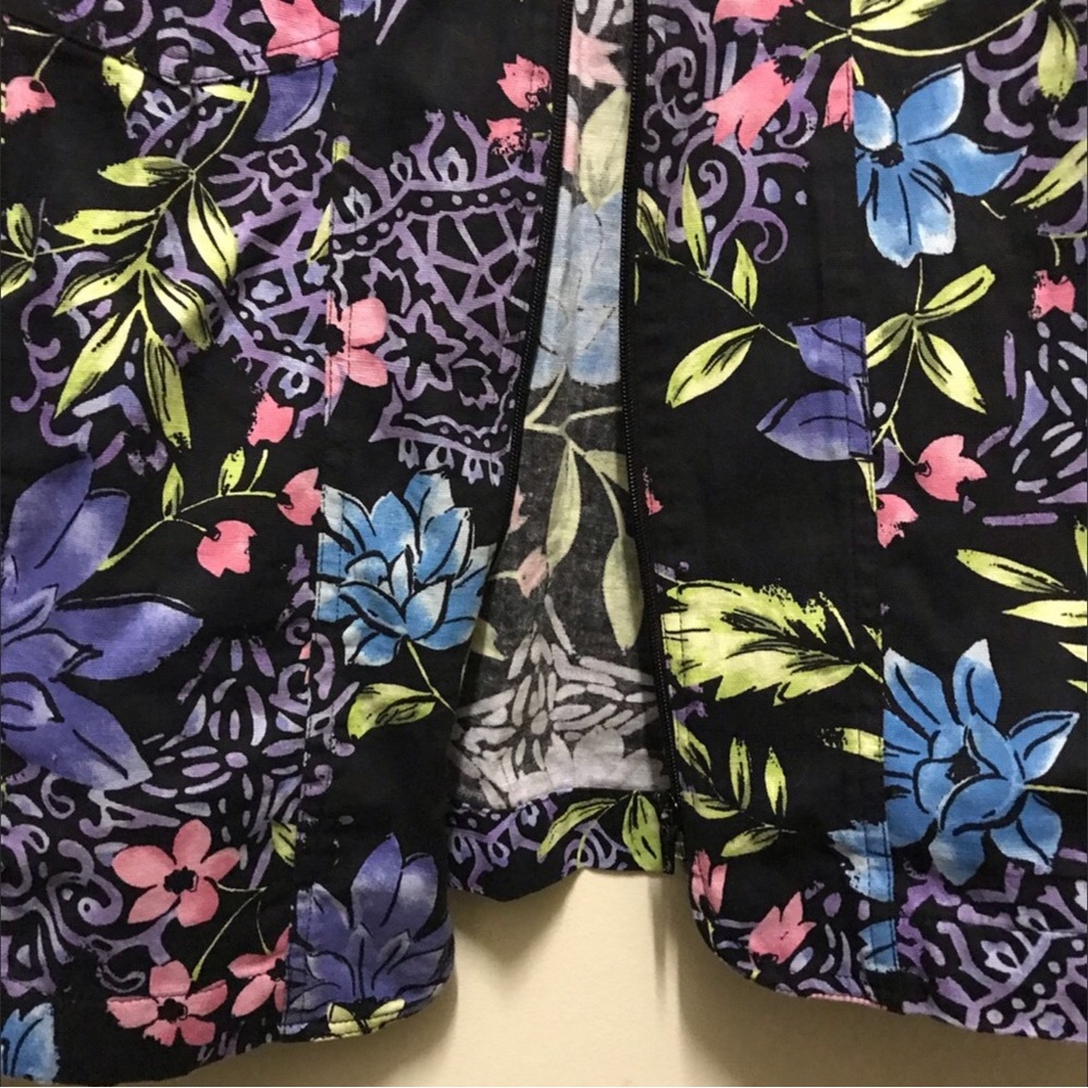 Appleseed’s Plus Size/Tall Fashion Floral Colorful Zi… Gem